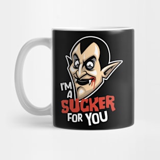 I'm a Sucker for You // Funny Vampire Halloween Mug